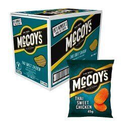 McCoy's Thai Sweet Chicken Crisps