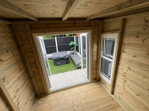 8x8 Pent Workshop/Home Office