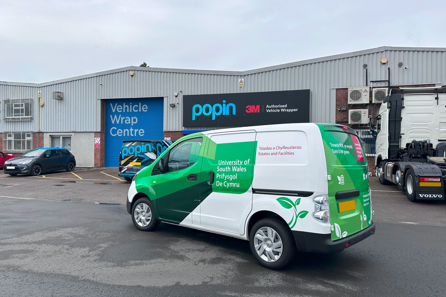 University Of South Wales - 2x Nissan eNV200