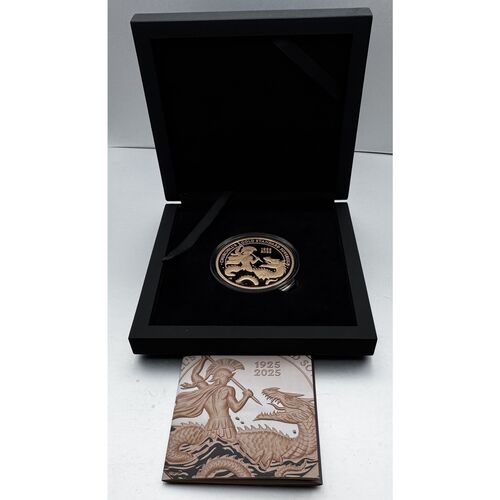 2025 KC111 Rose gold £20 proof new sovereign coin