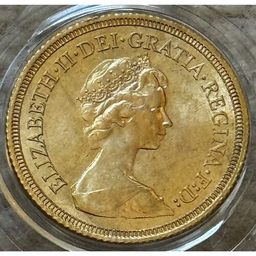 1974 QE11 full gold sovereign