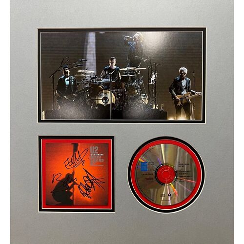 U2 Artwork Hand Signed