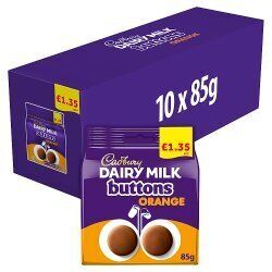 Cadbury Dairy Milk Orange Buttons Chocolate Bag