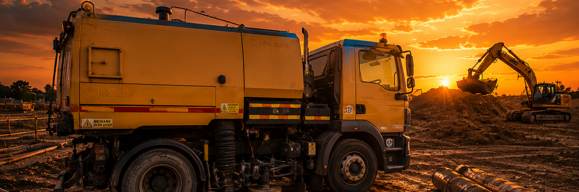 Road Sweeper | Carramac  | Civil Engineering | Plant Hire | Utilities