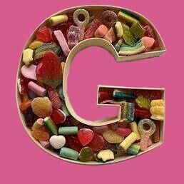 Sweet Filled Letter - G