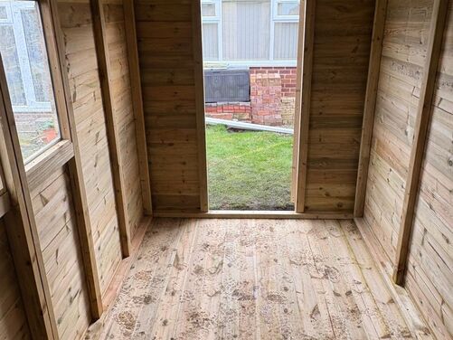 12x6 Pent Shed