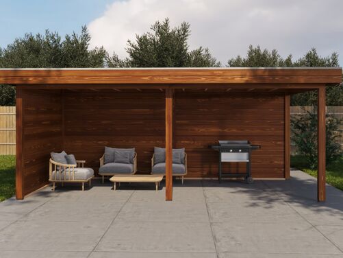 5.88mtr x 3.0mtr 28mm walled Gazebo