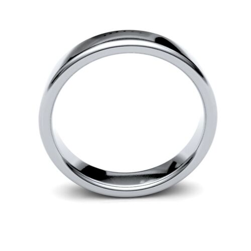 9ct 4mm court profile classic wedding ring
