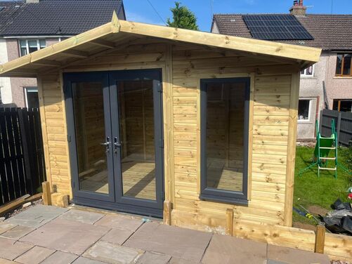 #PVC089 12x8 Apex Summer House