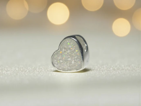 Memorial Heart Charm