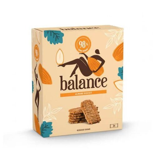 Balance Reduced Sugar Almond Biscuits - 100g