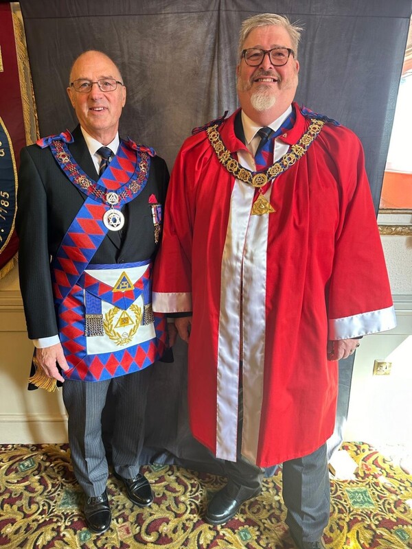 Strength in Companionship: Jonathan Arnold is invested as the new Grand Superintendent of Cornwall