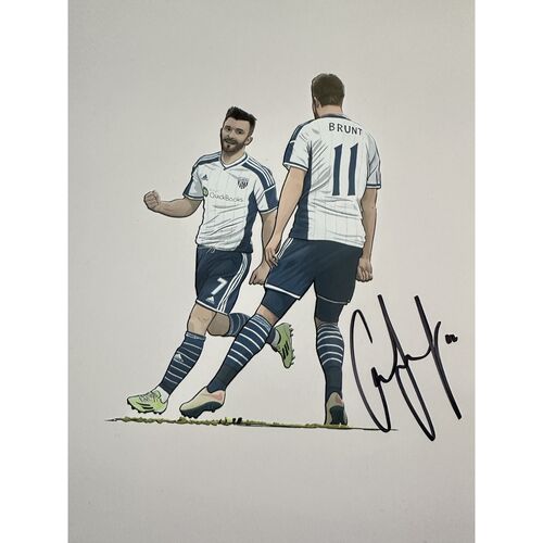 Chris Brunt Signed Print