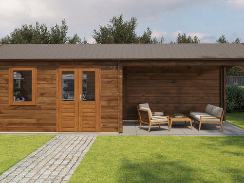 400cm x 300cm + 400cm Veranda