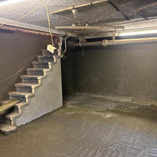 Basement in the Thames with a HRH visit