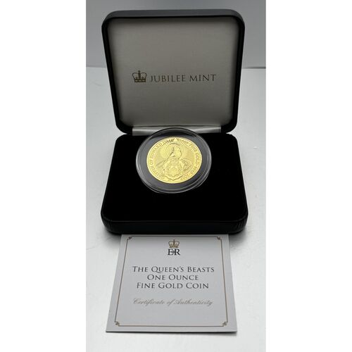 2017 Gold 1 Ounce Queens Beast Griffin of Edward