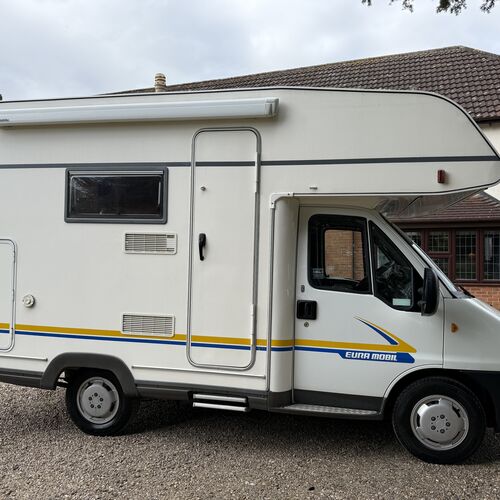 EuraMobil 500S Compact 4 Berth Motorhome Fiat Ducato 2003 2.3TD Only 63894 miles
