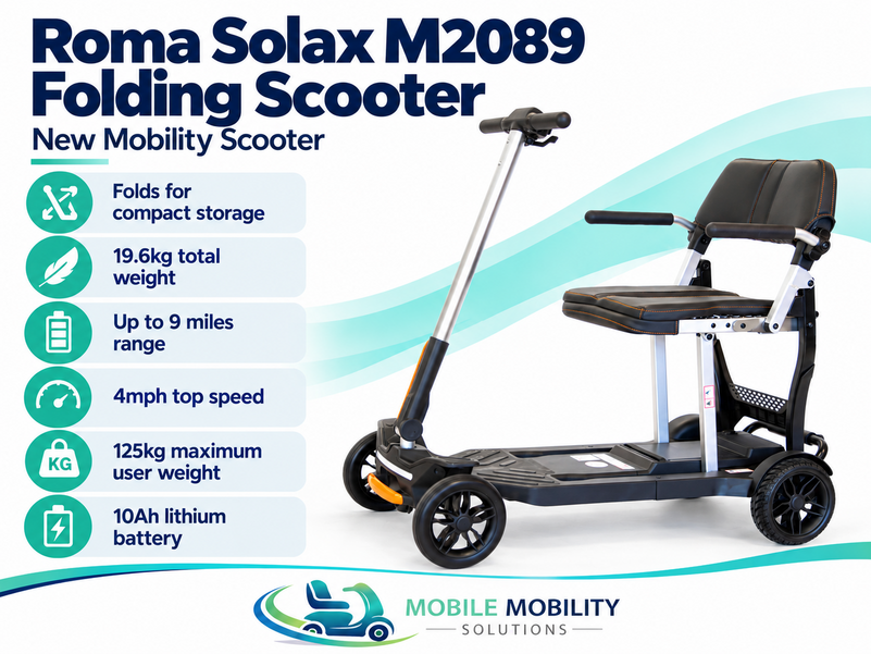 Roma Solax M2089 Folding Scooter