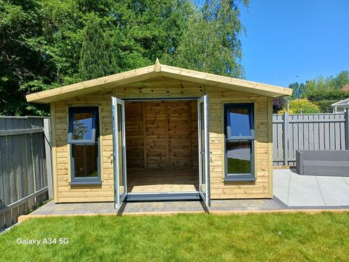 #PVC041 14x10 Apex Summer House