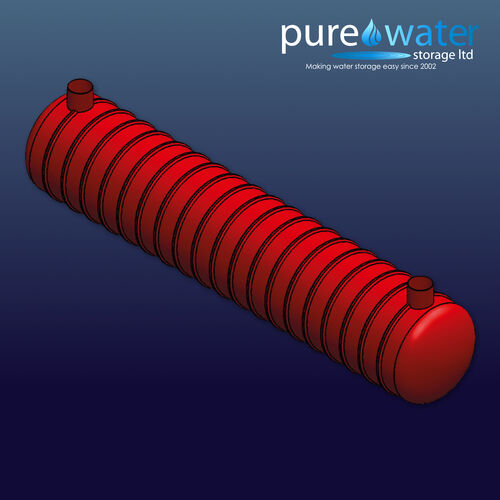 PU-F-60000-HVY Underground Fire Water Tank 60000L (Heavy Duty)