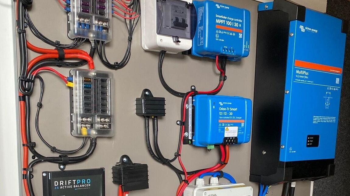 Camper Van Electrical Installation Services, Leisure Batteries, Mains Hook-up, Lighting,