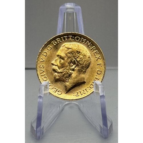 1917 Melbourne  mint full gold sovereign