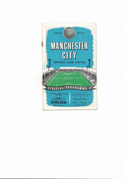 Football Programmes being listed today