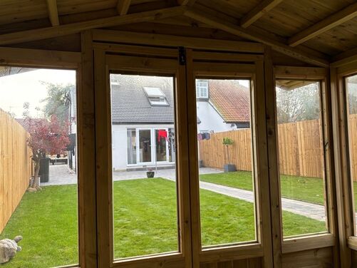 #SHA085 8x8 Apex Summer House