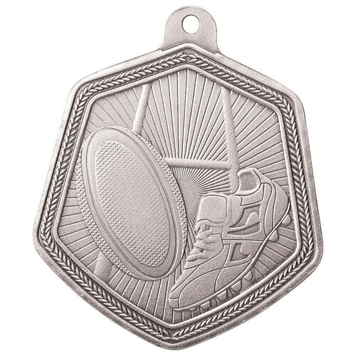 Falcon Rugby Medal Silver