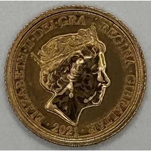 2021 QE11 gold quarter sovereign