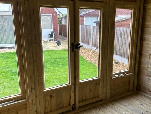 10x8 Pent Summer House