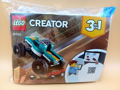 Lego® 3 in 1 - Monster Truck/Muscle Car/Dragster