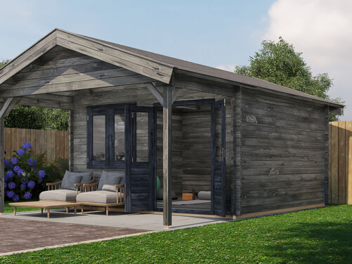 400cm x 400cm + 200cm Front Canopy