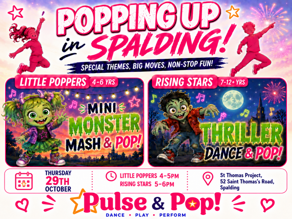 Workshops | Pulse &amp; Pop! | Children's Birthday Party Venue Hire Spalding, UK |  Musical Theatre Classes and Experiences in and around Lincolnshire, UK | Wedding and Events Singer based near Peterborough, UK