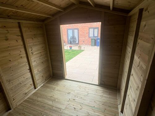 10x8 Apex Storage Shed