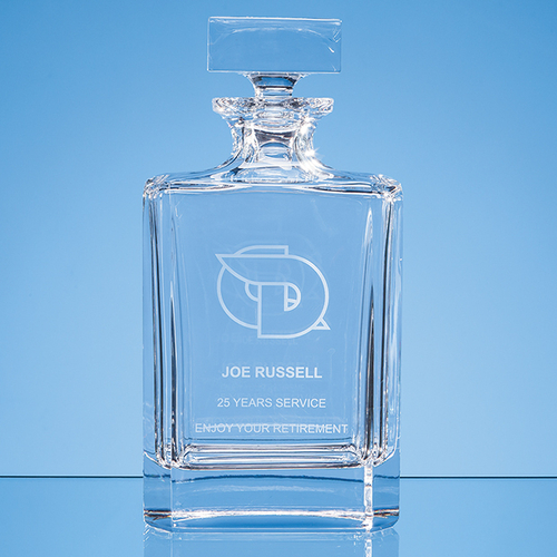 Lead Crystal Berlinetta Spirit Decanter 0.7ltr