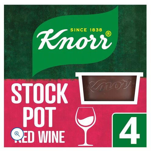 Knorr Stockpot Red Wine 4pk 104g