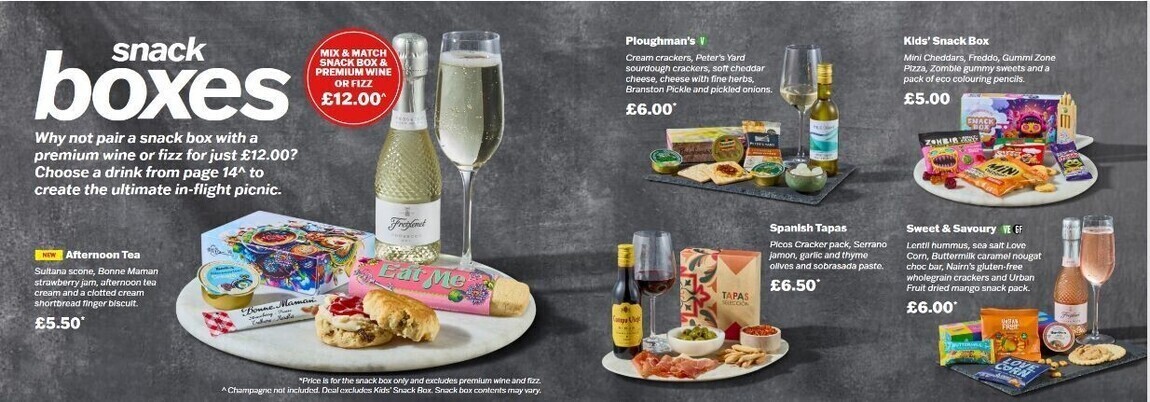 Snack boxes in Travel | TickEat Ltd