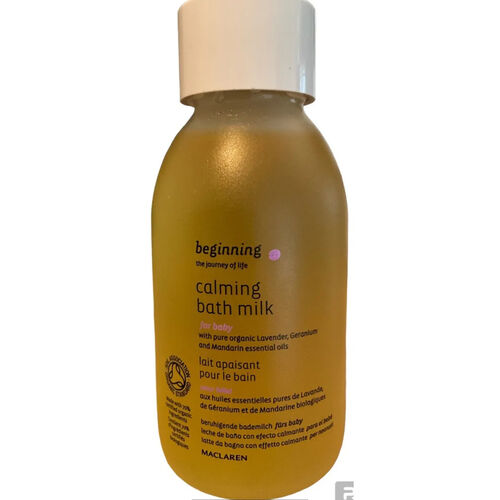 Maclaren Beginning Organic Calming Bath Milk for Baby With Lavender
