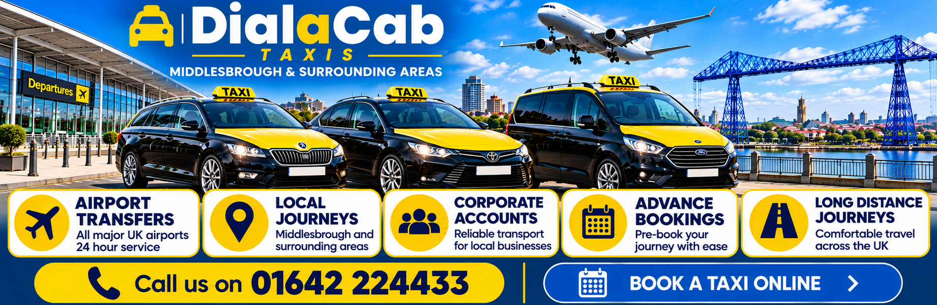 Taxi Middlesbrough | Dial A Cab Taxis