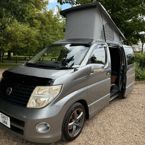 2007 Nissan Elgrand Camper Van 2.5V6 Auto 4 Berth