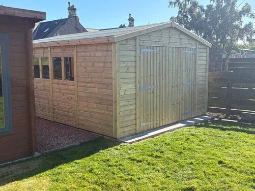 16x12 Apex Shed Workshop