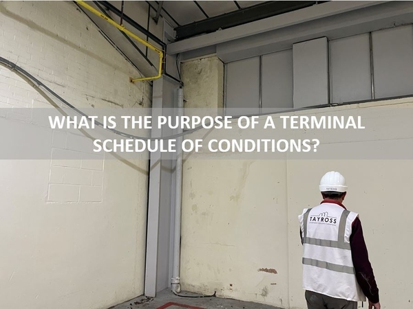 WHAT IS THE PURPOSE OF A TERMINAL SCHEDULE OF CONDITIONS?