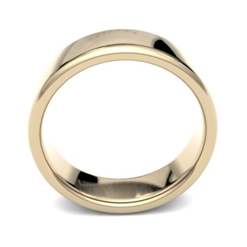 9ct 6mm court profile classic wedding band