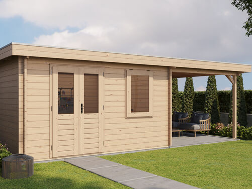 400cm x 400cm + 300cm Veranda