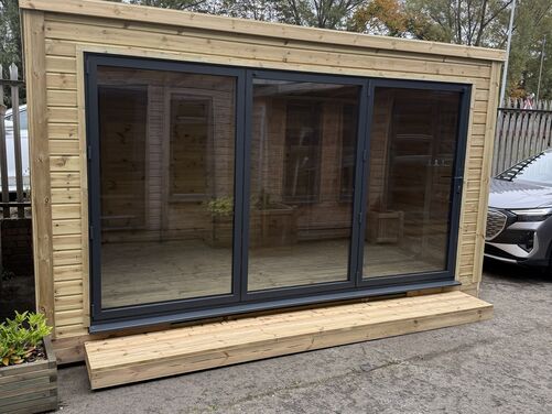 #BF002 14x8 Pent Summer House