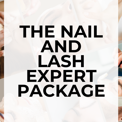 The nail and lash expert