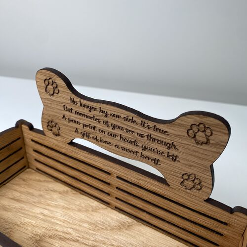 Dog Memorial Basket