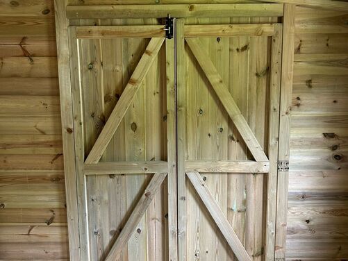 #P082 12x8 Pent Shed