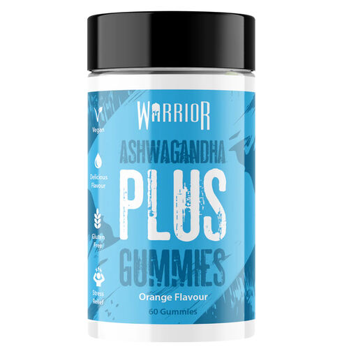 Warrior Ashwagandha Plus Gummies - Orange Flavour x 60